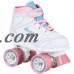 Chicago Skates® White Size 4 Girls Sidewalk Skates   957980